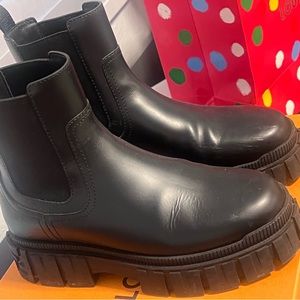 Black Fendi boots